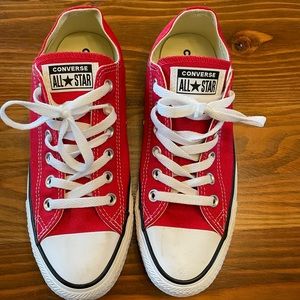 Red converse